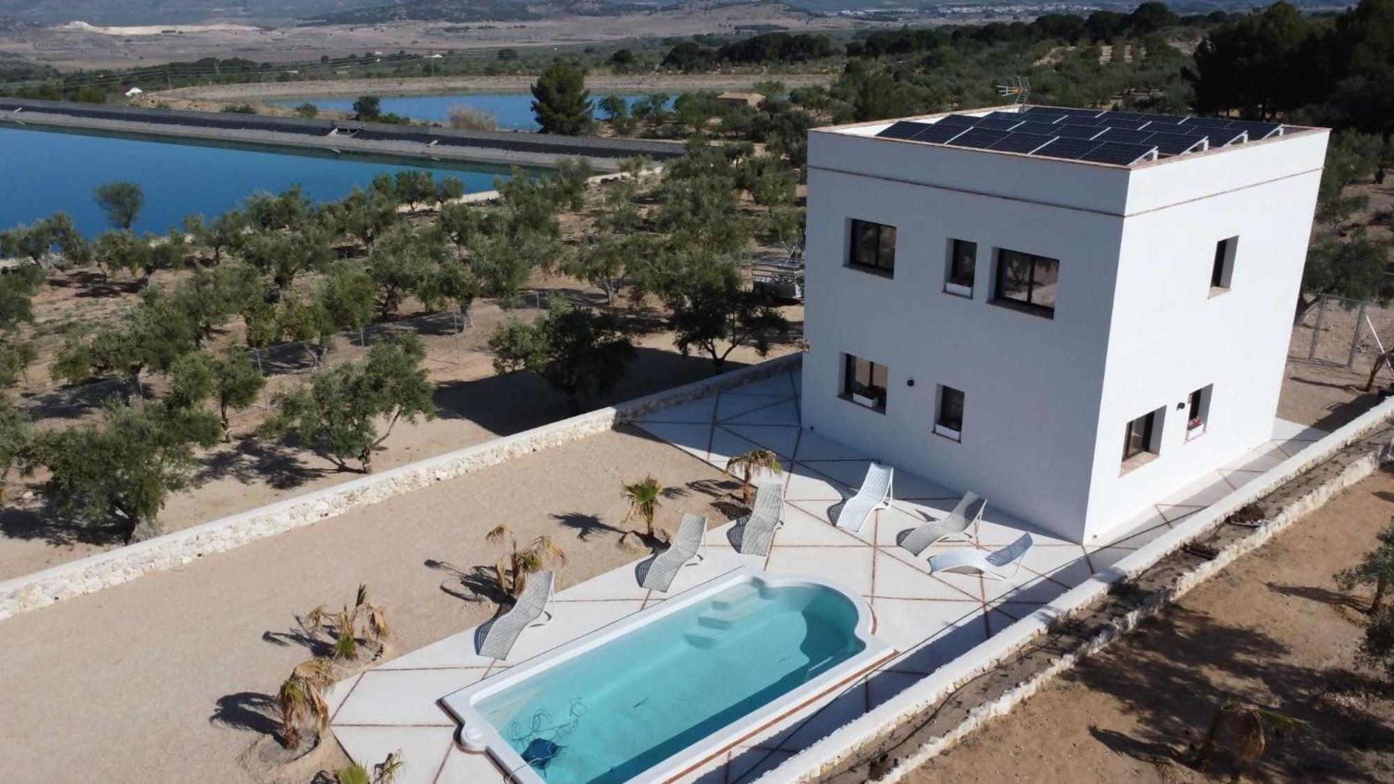 ביאר Casita Del Embalse Con Encanto מראה חיצוני תמונה